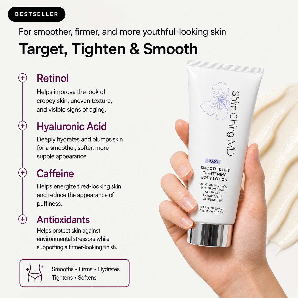 Shim Ching MD Retinol Body Lotion