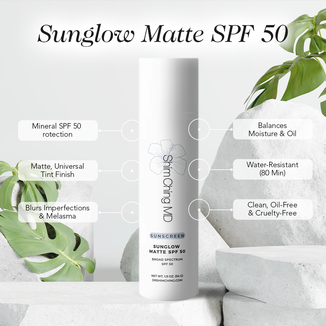 Shim Ching MD Sunglow Matte SPF 50+ Sunscreen