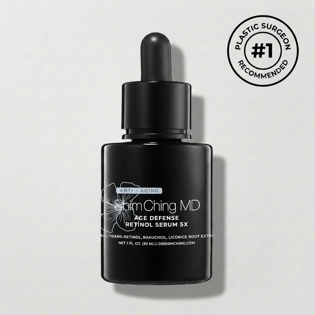 ShimChingMD LED Mask + Retinol Serum Bundle