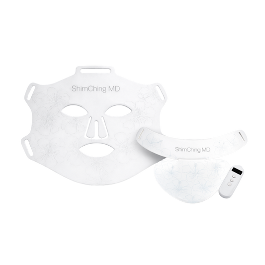 LED Face, Neck & Décolleté Light Therapy Mask